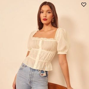 Reformation Sicilia Top - NWOT